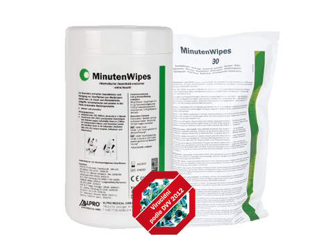 Alpro MinutenWipes30 STARTER Set, 1 x dávkovač + 1 x refill balení ubrousků