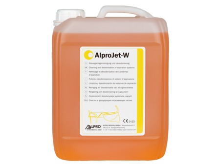 AlproJet-W 5L vysoce účinný koncentrát dezinfekce pro týdenní údržbu odsávání soupravy, 