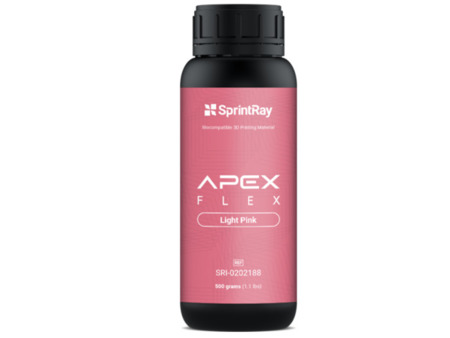 SprintRay Apex Flex - Light Pink 500g