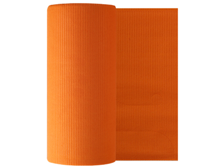 EURONDA Monoart APRON PG30 - Ochranný voděodolný papírový plášť pro pacienta, 610x530mm 80ks/role oranžový