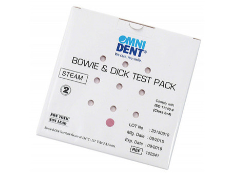 Bowie Dick Test EURO balíček, test průniku páry
