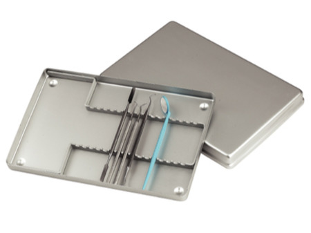 Sterilizační box na nástroje, neperforovaný, typ B 825-002