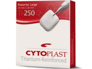 Osteogenics Cytoplast® Ti-250 titanem vyztužená PTFE membrána