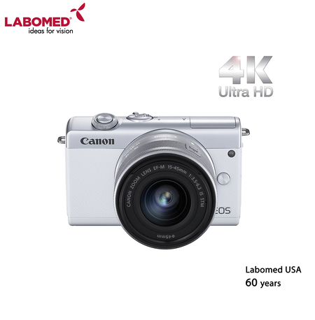 Canon EOS M200 WHITE, 4K, 24,1 Mpx, Wi-Fi, bluetooth
