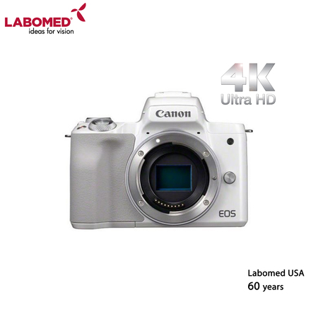 Canon EOS M50 WHITE, 4K video, 24,1 Mpx, Wi-Fi, bluetooth