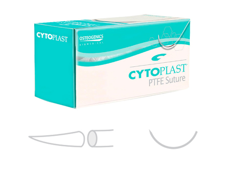 Cytoplast™ PTFE monofil CS0618PREM, USP 4-0 / 13 mm 12ks