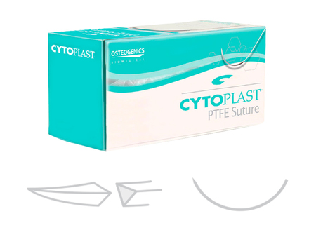 Cytoplast™ PTFE monofil CS0618RC, USP 4-0 / 16 mm 12ks