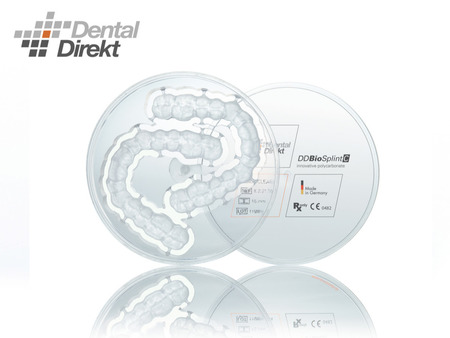 DD Bio Splint P HI Transparentní PMMA, termoplastický polymer, 25mm (K40125)