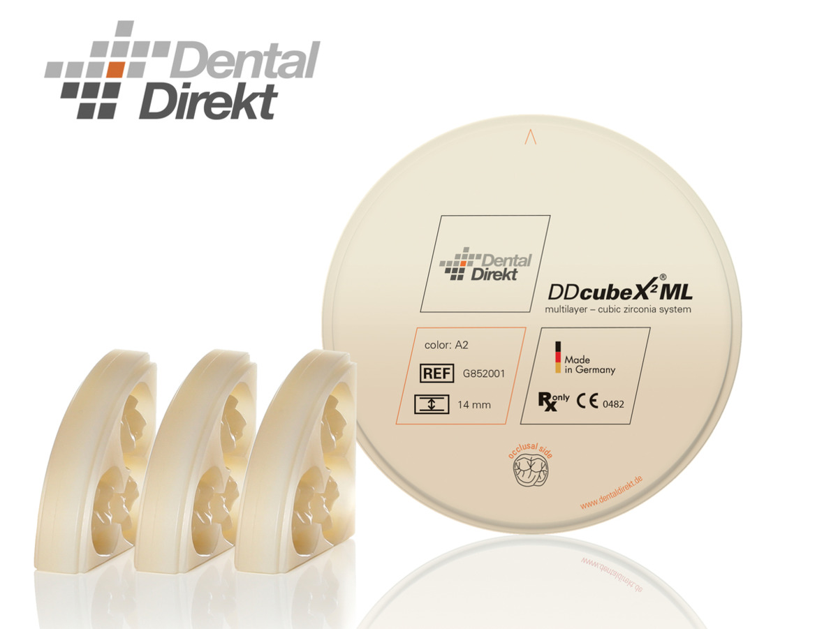 DD cubeX²® ML-multilayer (SHT) super translucentní, Bleach, 14mm (G852017)