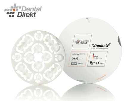 DD cubeX²® super translucentní pro Zirkonzahn®, 14mm