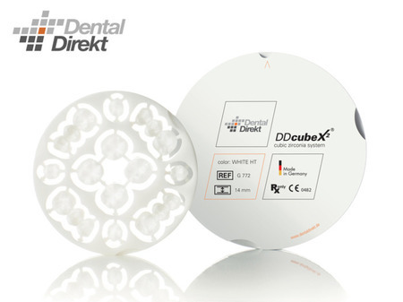 DD cubeX²® super translucentní pro Zirkonzahn®, 22mm