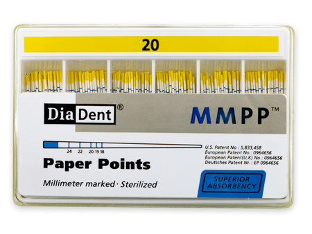 DiaDent .02 - Papírové čepy, vel. 020