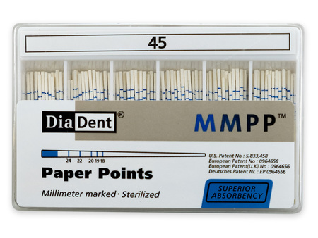 DiaDent .02 - Papírové čepy, vel. 045