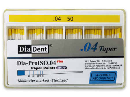 DiaDent .04 - Papírové čepy, vel. 050