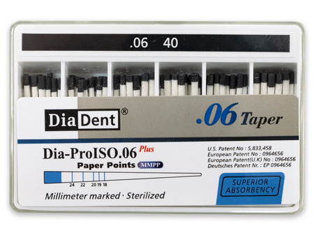 DiaDent .06 - Papírové čepy, vel. 040
