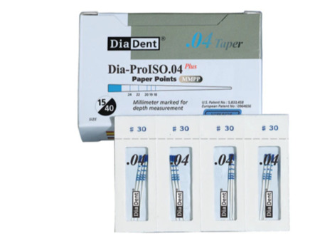 DiaDent .06 Sterilní papírové čepy, vel. 015
