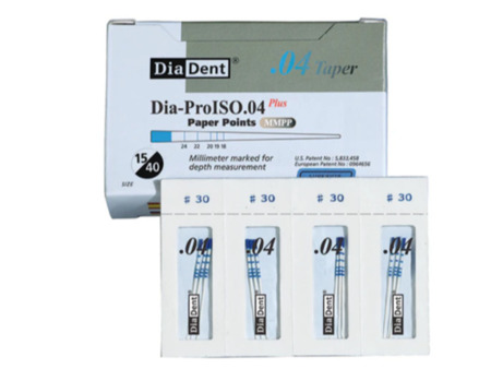 DiaDent .06 Sterilní papírové čepy, vel. 030