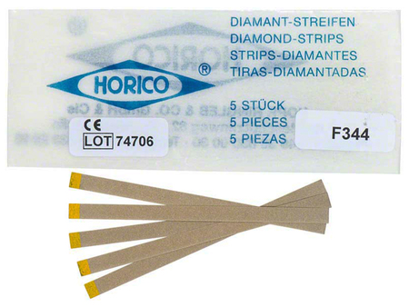 Diamantové separační pásky, 5 ks - tloušťka 0,10 mm, šířka 4 mm, délka 65 mm, 60519