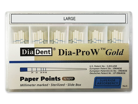 Dia-Pro W GOLD - Papírové čepy pro Wave One, vel. Large