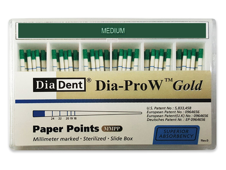 Dia-Pro W GOLD - Papírové čepy pro Wave One, vel. Medium