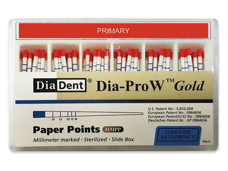 Dia-Pro W GOLD - Papírové čepy pro Wave One, vel. Primary