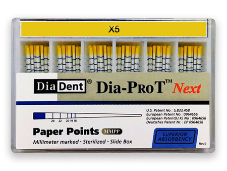 Dia-ProT NEXT - Papírové čepy pro Protaper, vel. X5 (267-605)