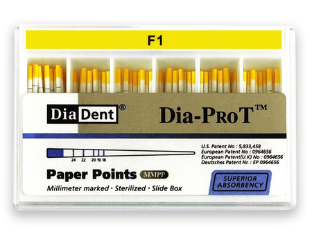 Dia-ProT - Papírové čepy pro Protaper, vel. F1