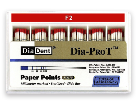 Dia-ProT - Papírové čepy pro Protaper, vel. F2