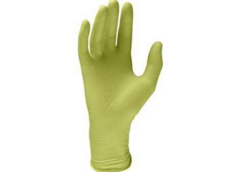Rukavice LATEX 100ks sv.zelená vel. L