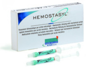 Hemostasyl - zastavení krvácení před otiskem