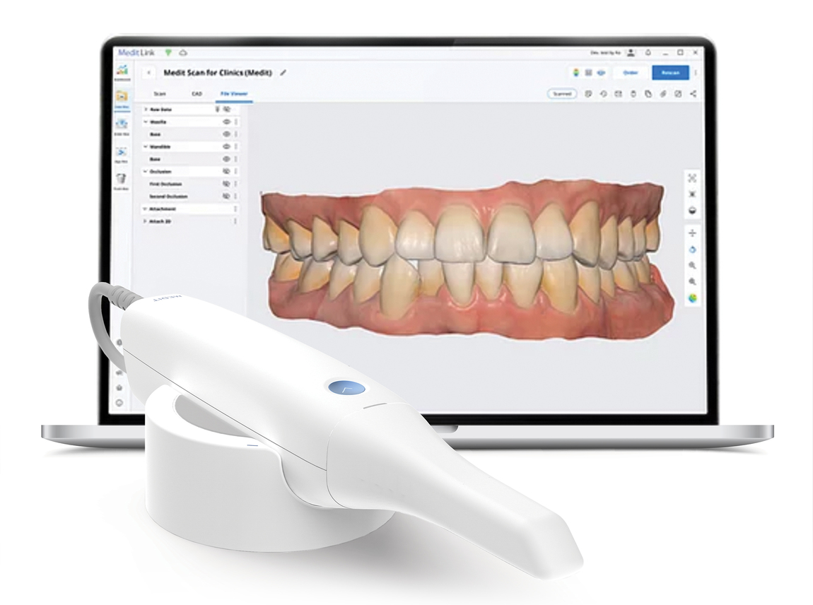 Medit i500 - Intraorální 3D skener pro digitální otisk