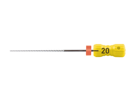 MicroMega K-File 21mm/020, 6ks, žlutá