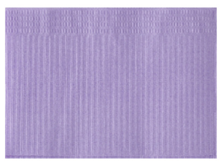 EURONDA Monoart TOWEL UP ochranná zástěra pacienta, fialová 33x45, 10balx50ks (21810409)