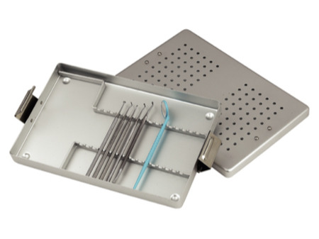 Nerezový box na sterilizaci nástrojů, typ B 824-002