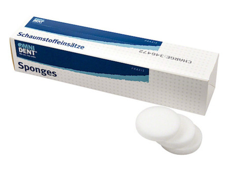 Omni - sponges Náhradní čistící houbičky Ø 65 mm, výška 10 mm, 25ks 74829