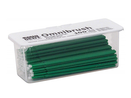 Mikroaplikátory Omnibrush 100ks zelené (88965)