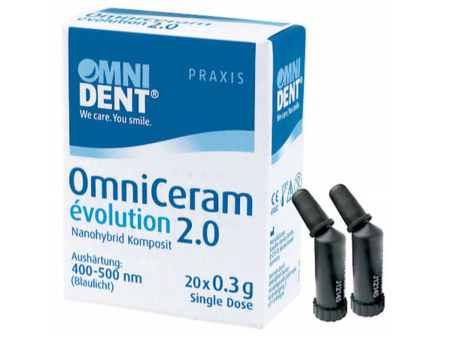 OmniCeram évolution 2.0 - nanokompozit, 20x 0,3g A2 (204008)