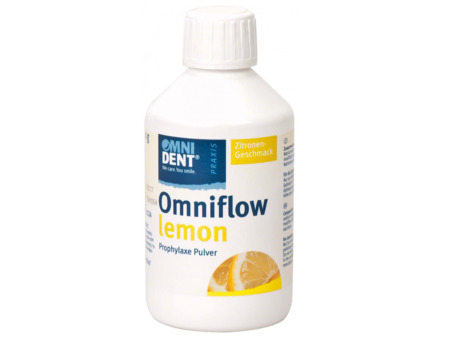 Omniflow - profylaktický prášek do pískovače, citron