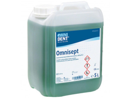 Omnisept 5L  koncentrát dezinfekce, na ruční nástroje 128019
