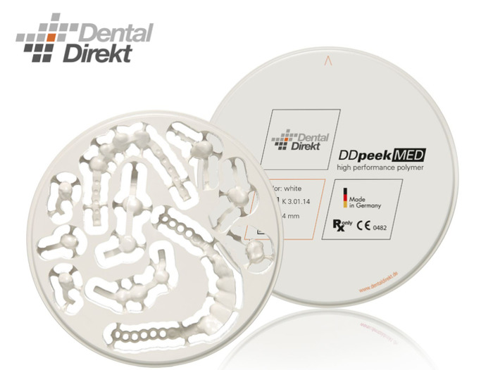 DD PEEK MEDICAL bílá, 14mm (K 3.01.14)