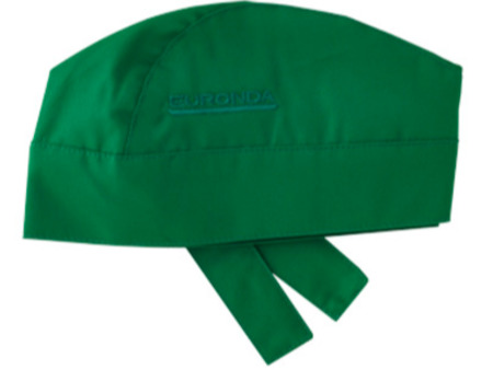 EURONDA Monoart Operační čepice, tmavě zelená (autoklávovatelná 121°C.) 1ks, 262002