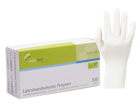 Rukavice Smart LATEX 100ks, přírodní vel. XS