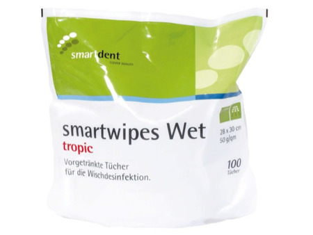 Smartwipes Wet - napuštěné dezinfekční ubrousky 28x30cm tropic 203460