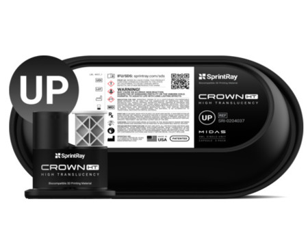 SprintRay Crown HT Unpigmented Single Unit Capsule, 3 ks