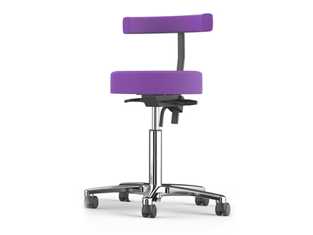 Stomatologická židle Ritter Gira Flex A plus - fialová