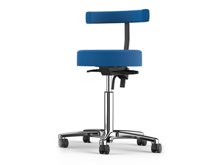 Stomatologická židle Ritter Gira Flex A plus - modrá