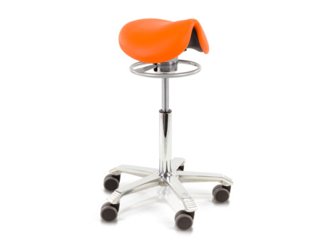 Stomatologická židle Sedlo Medical Amazone Balance - čalouněné, bezešvé