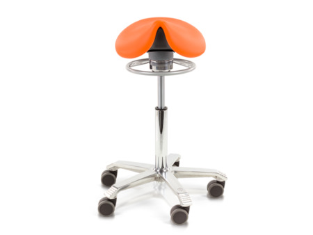 Stomatologická židle Sedlo Medical Amazone Balance - čalouněné, bezešvé