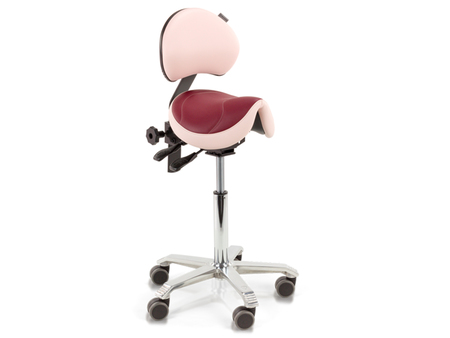 Stomatologická židle Sedlo Medical Amazone s opěrkou