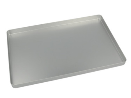 Euronda neperferovaná kazeta (tácek bez víka), 284 x 183 x 17mm, stříbrná (20620023)